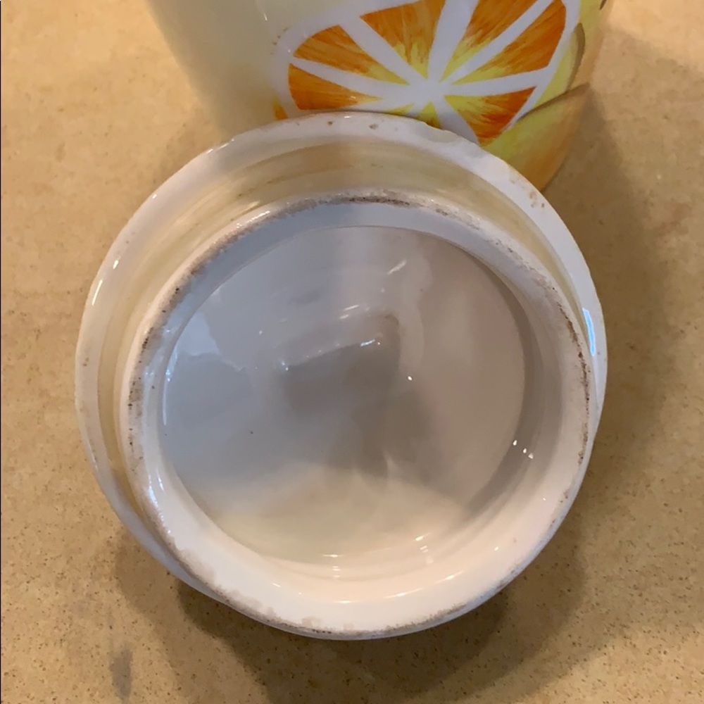 Langley Ceramic Storage Canister w/Lid - Picture 6 of 7